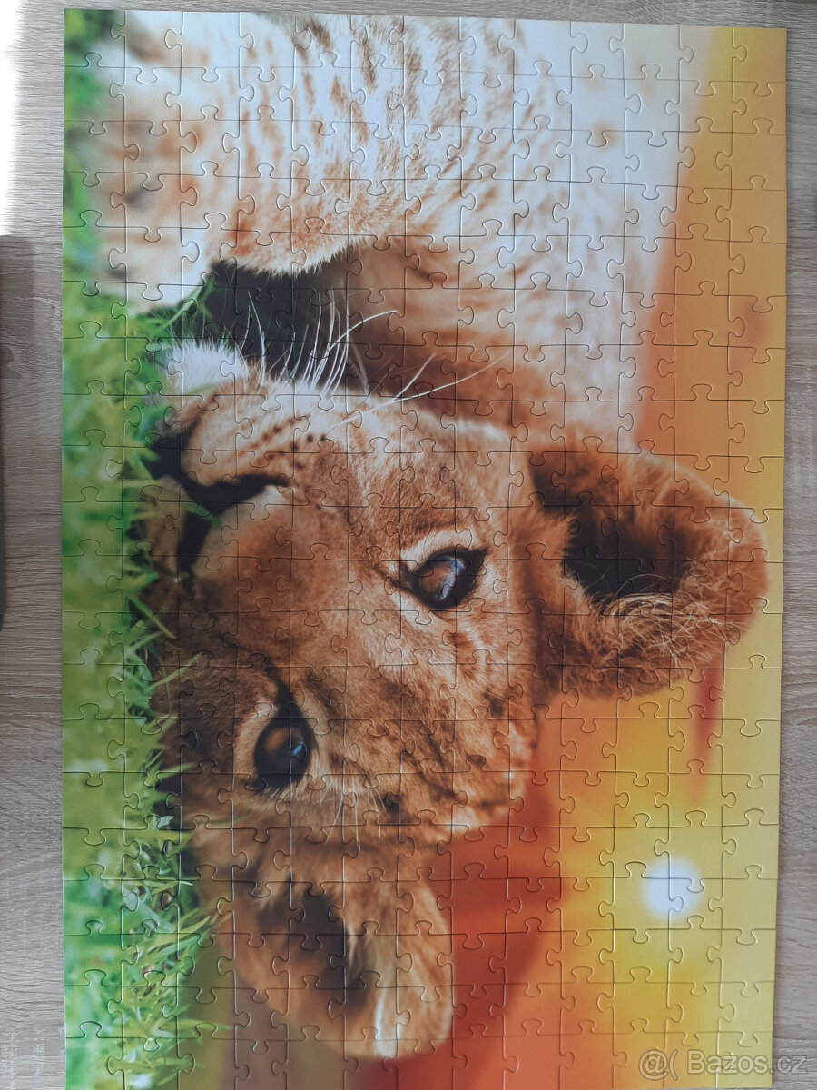 Puzzle - papírová i dřevěná - 7