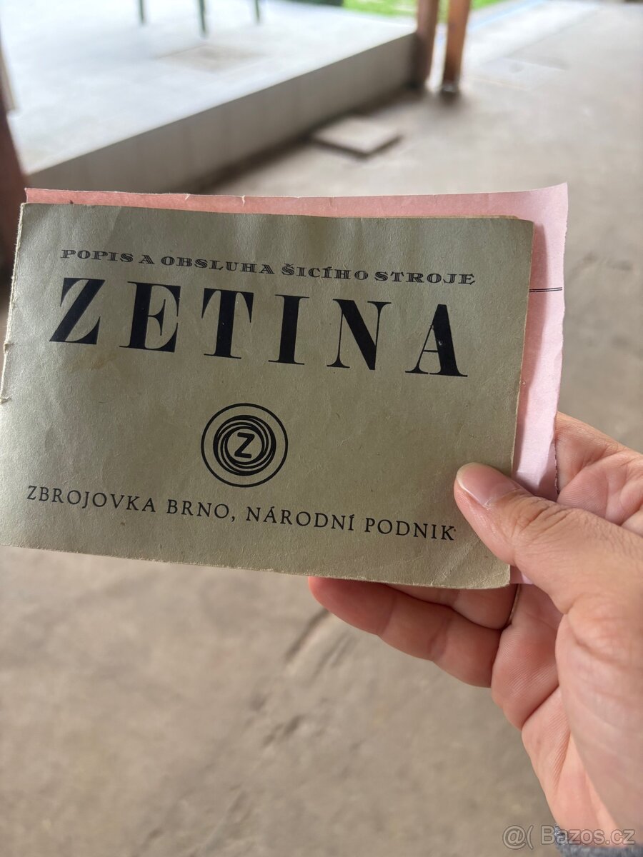 Šicí stroj Zetina - funkční - 7