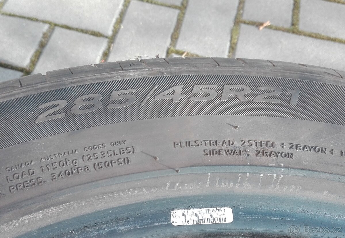 285 45 21 Hankok ventus sada 4 pneu - 7