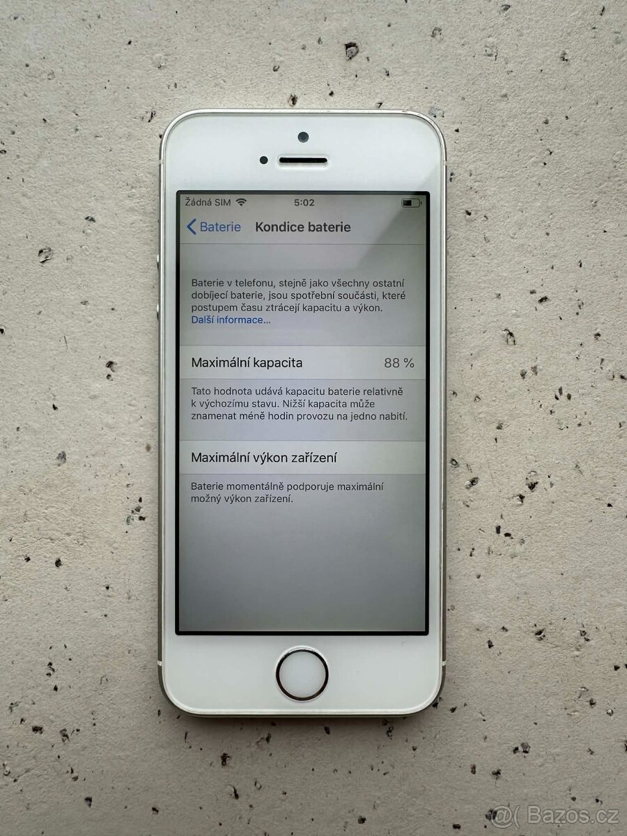 Apple iPhone SE silver 32GB - 7