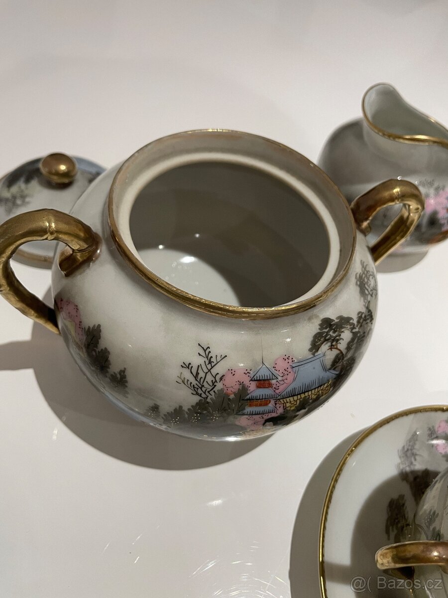Porcelán Japonské Kutani - 7