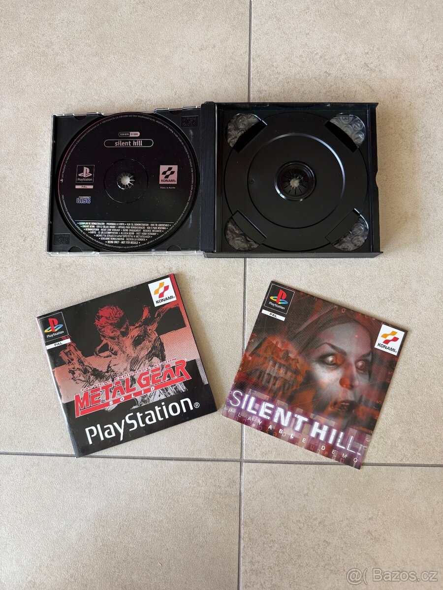 PS1 Metal Gear Solid & Special Missions-PAL,Big box, black - 7
