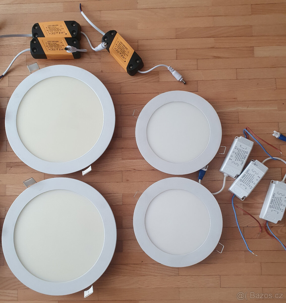 LED světlo (svítidlo) zapuštěné 22 a 17mm kulaté - 7