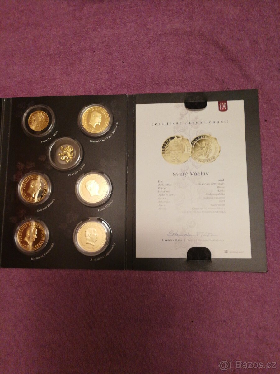 Pamětní medaile Naši prezidenti - 7