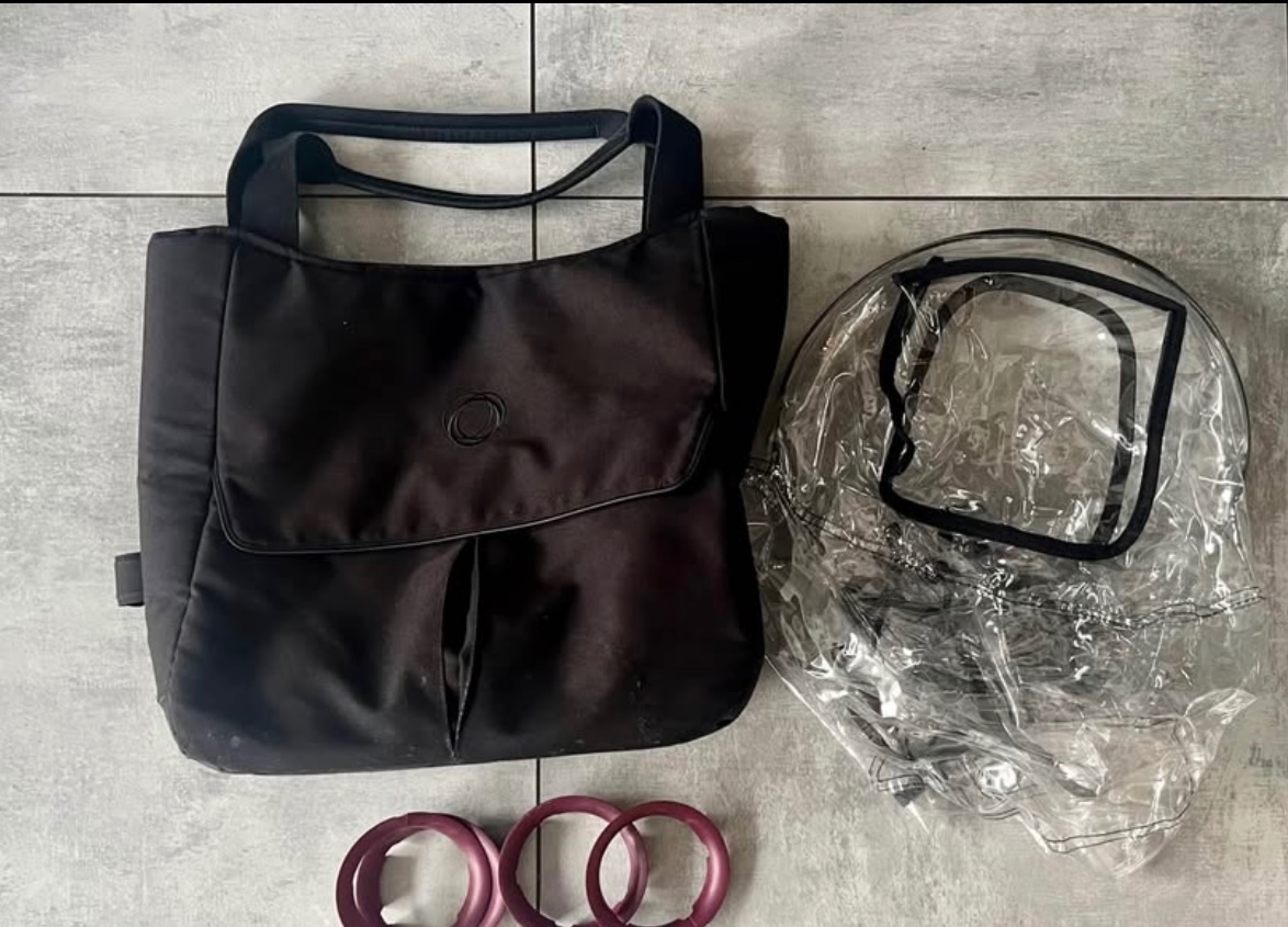 Kočárek BUGABOO BEE 5 zachovalý součástí taška a slída - 7