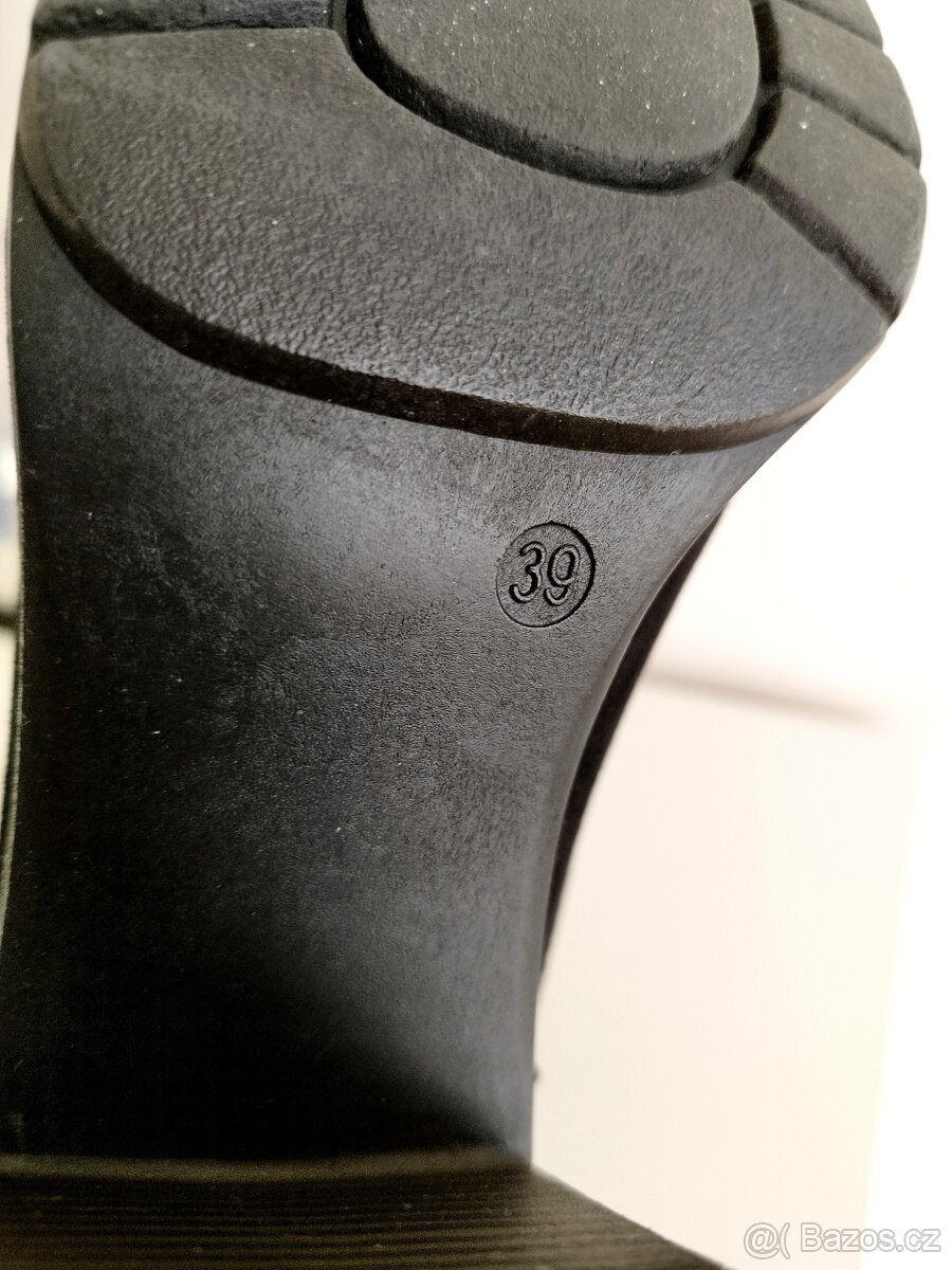 Zimní boty Deichmann kozačky vel. 39 - 7