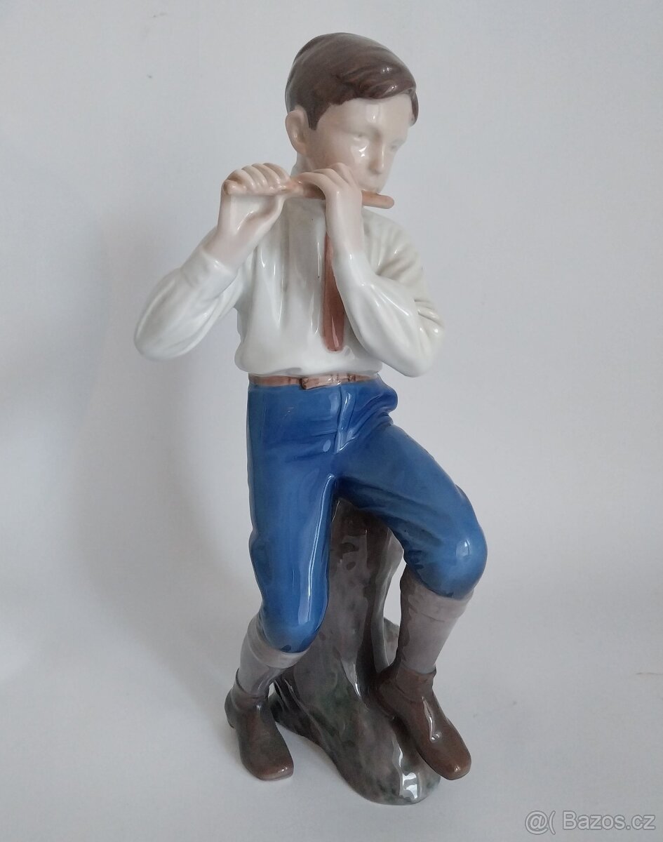 Velká porcelánová figura Kodaň - 7