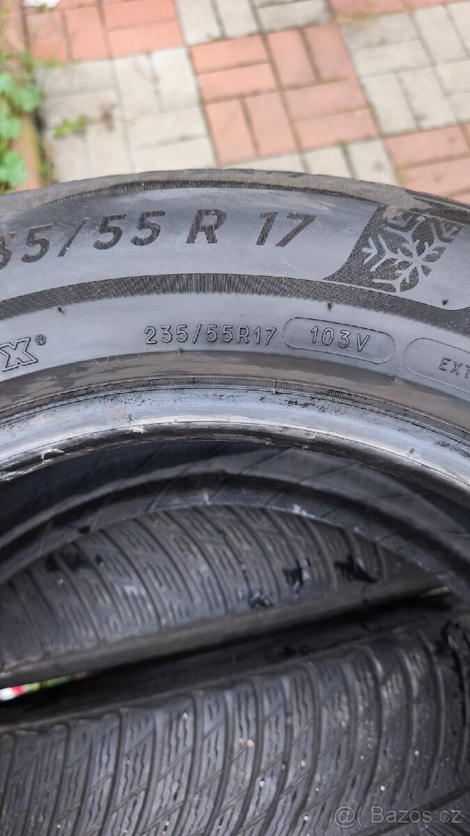 ZIMNÍ SADA 235/55R17 103V 5-7MM MICHELIN 2019 - 7