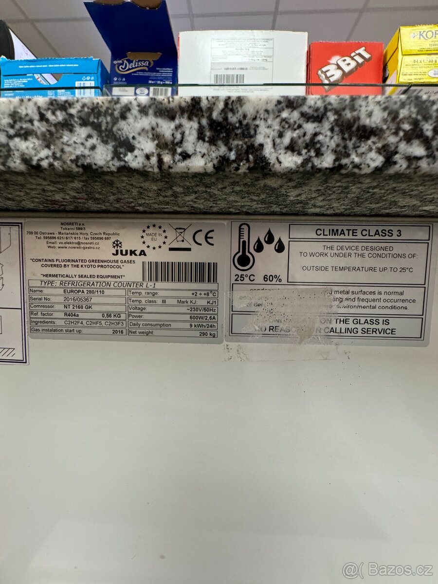 Chladící prodejní vitríny EUROPA - 7