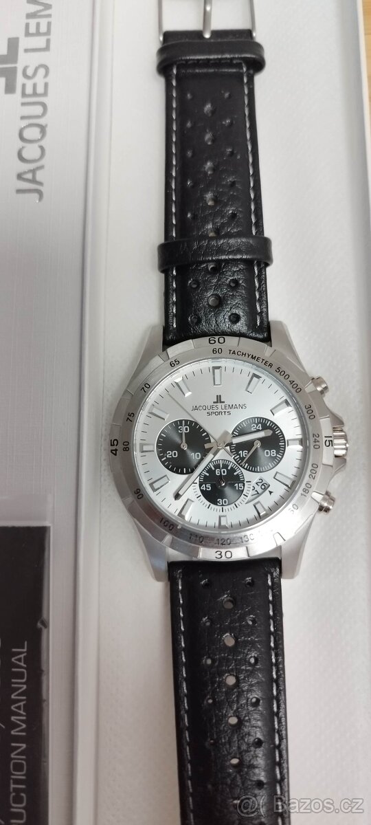 Chronograf pánské hodinky bateriové - 7