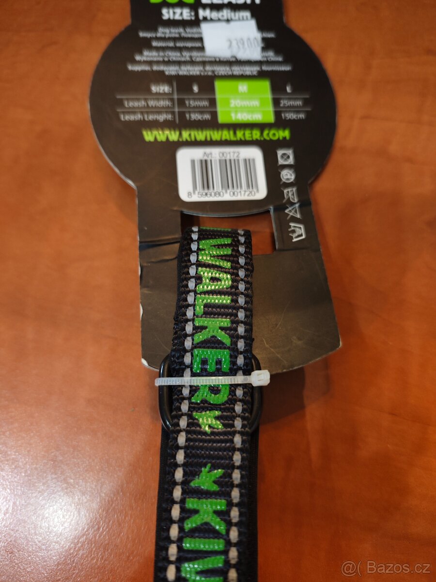 Vodítko Kiwi Walker zelené vel.M, nové - 7