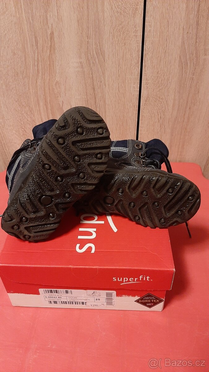 Dětské zdravotní zimní boty SuperFit vel. 25 - 7