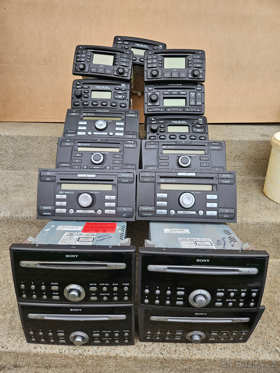 Ford autorádia originál RDS - 7