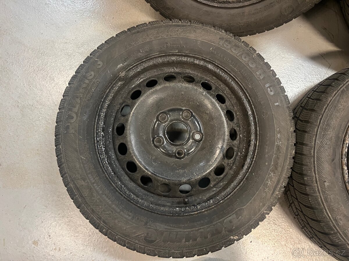 195/65R15 zimní sada škoda octavia III 5x112 6x15 ET43 - 7