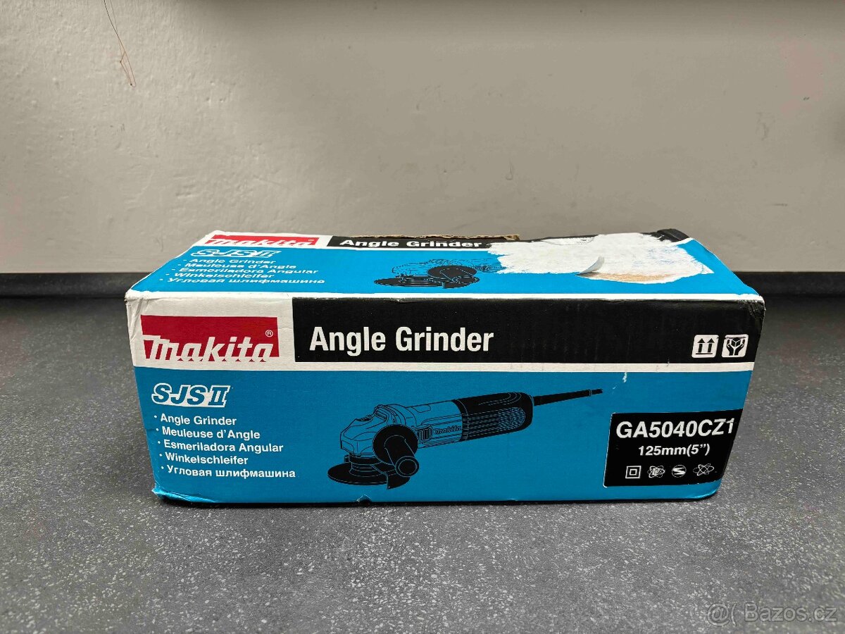 Úhlová bruska Makita GA5040CZ1, 125mm - 7