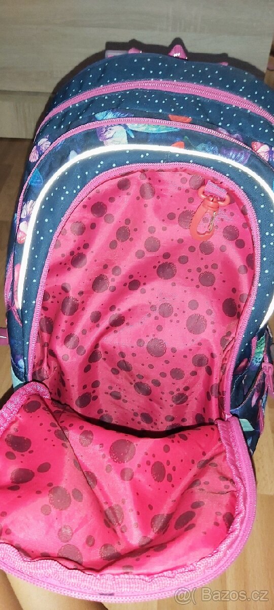 Dívčí školní batoh TOPGAL,vhodný od 2.-5. třídy,pevná záda. - 7