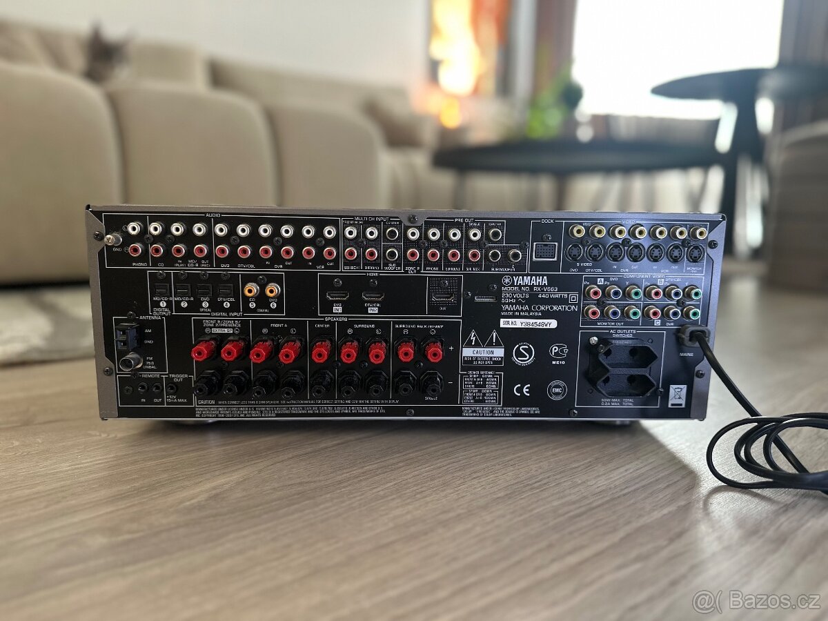 Yamaha RX-V663 - 7
