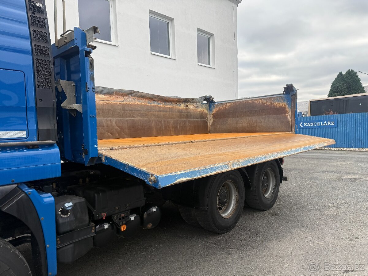 MAN TGS 28.500 6x4 třístranný sklápěč Bordmatic RETARDER - 7