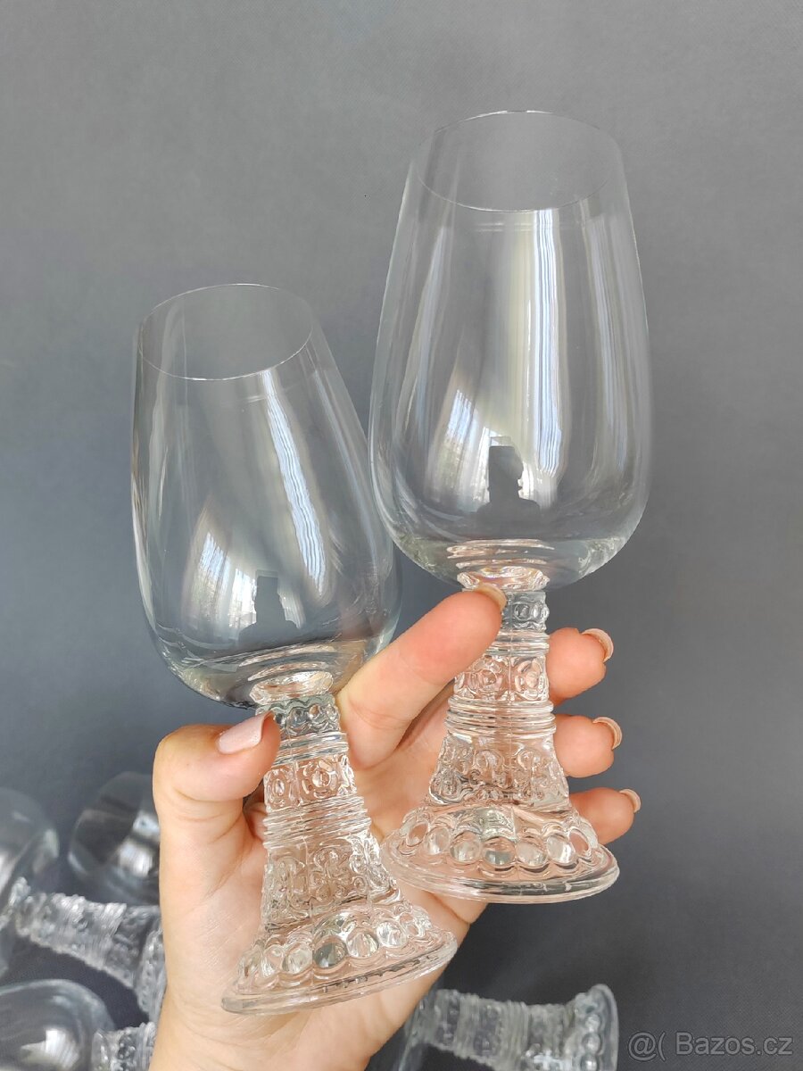 Sada křišťálových poháru od Thomas Rosenthal "Bachus" - 7