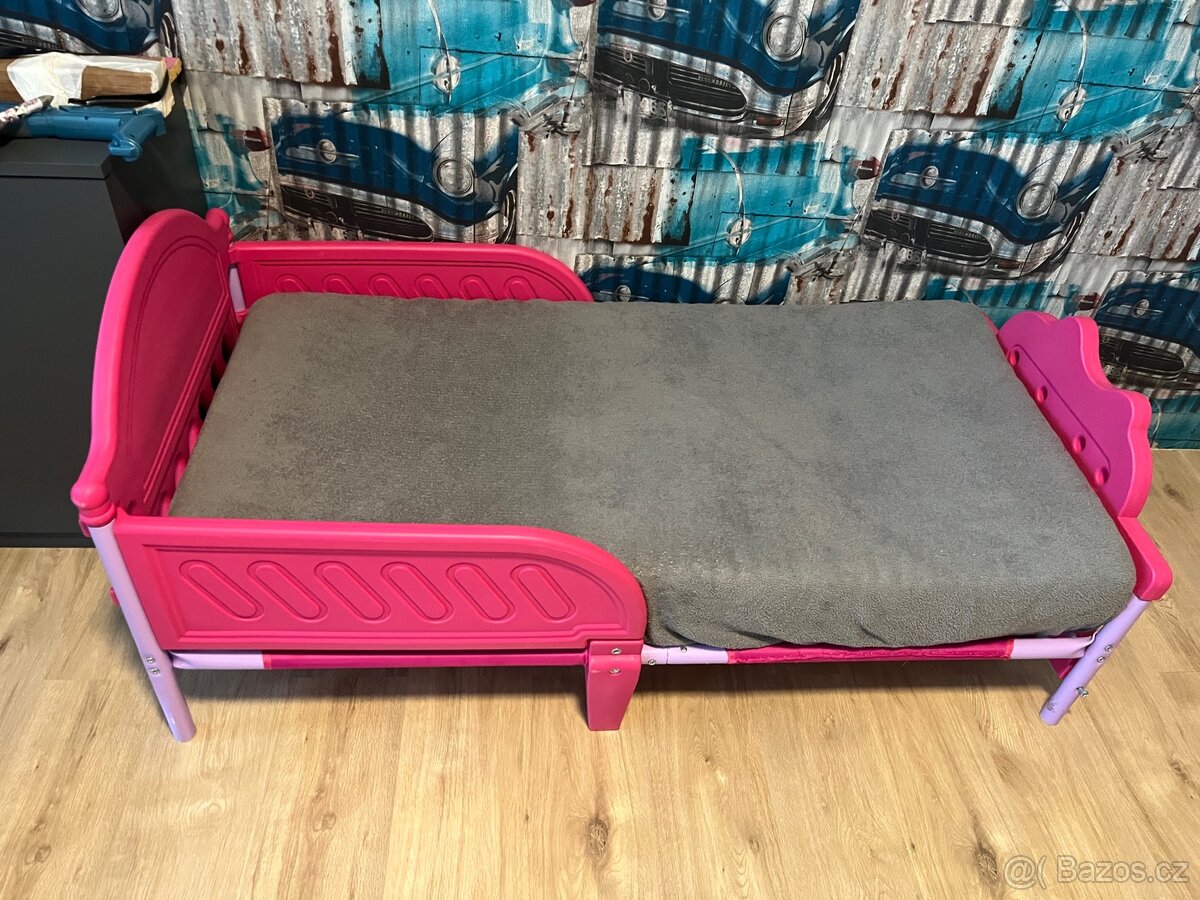 Dětská postel Minnie + 2x matrace - 7