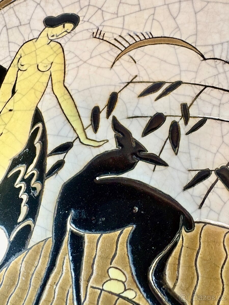 PRIMAVERA LONGWY 1925, "Baigneuses et gazelle" - 7