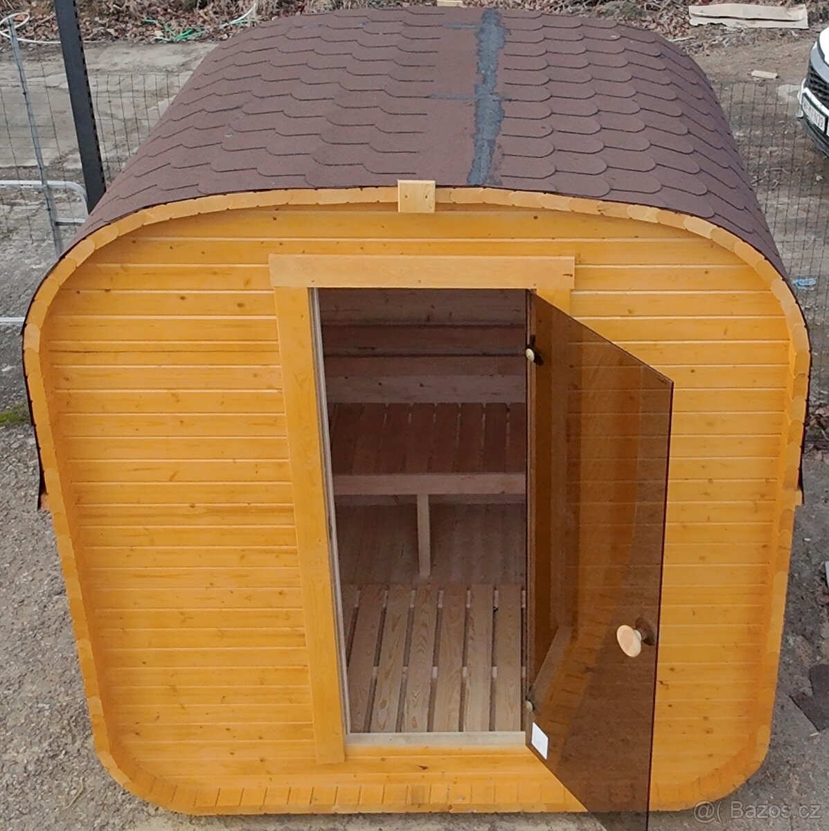 Sudová sauna 240cm AZS-ENGINEERING QUADRO 1QL - 7