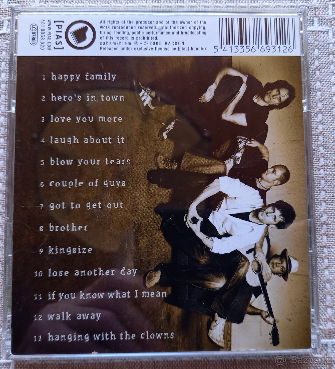 3 x originální hudební CD - 7