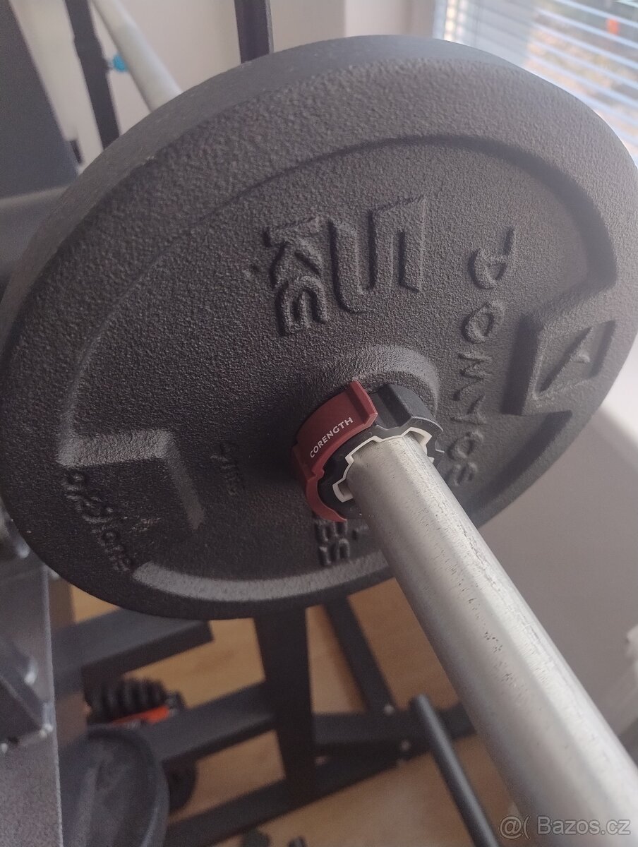 Stojan na činku, bench press - 7