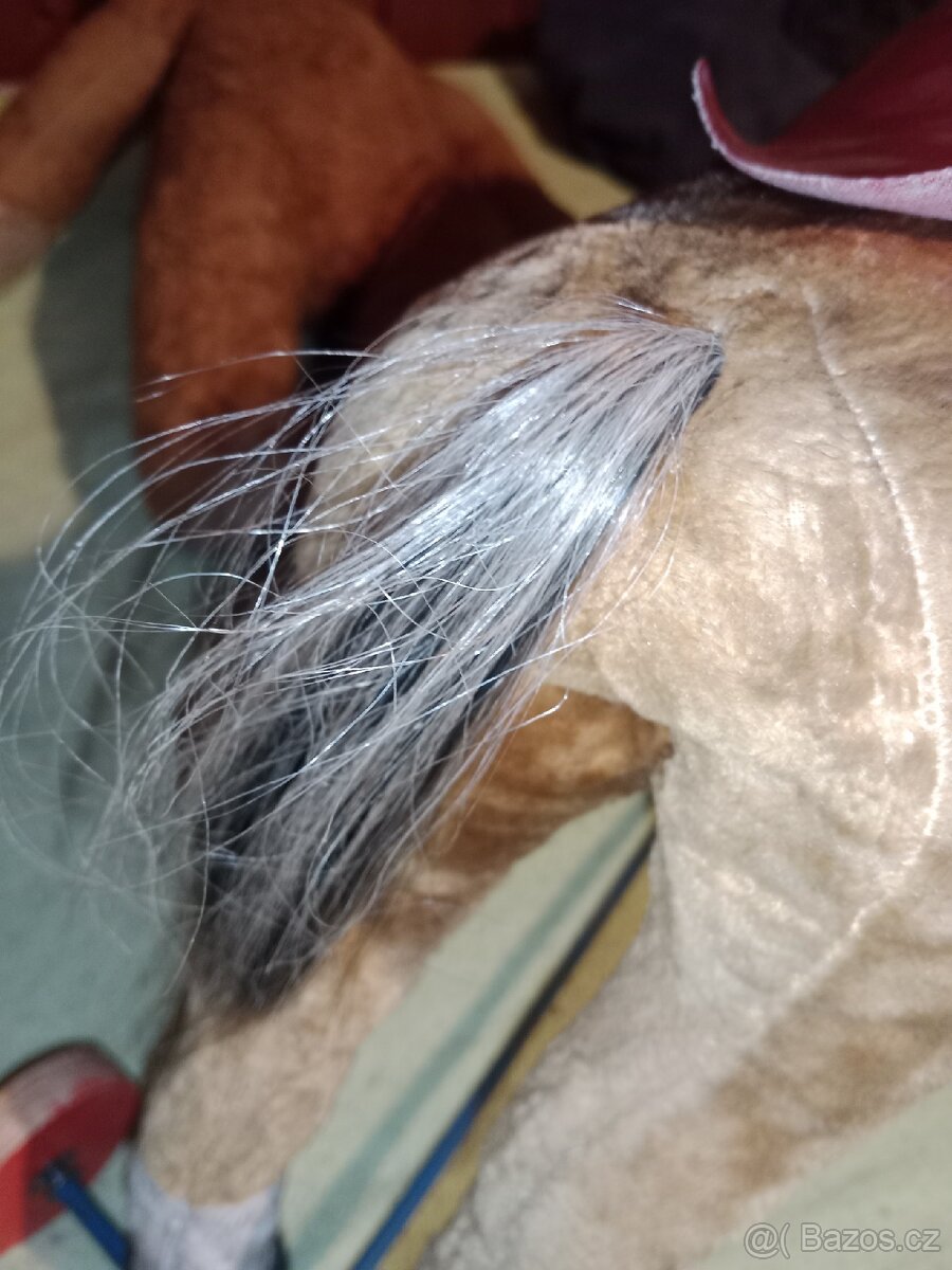 starožitný medvěd a kůň na kolečkách - 7