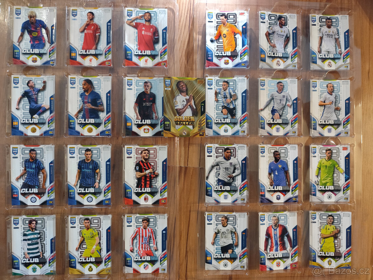 Fotbalové kartičky FIFA 365 2026 - adventní kalendář - 7