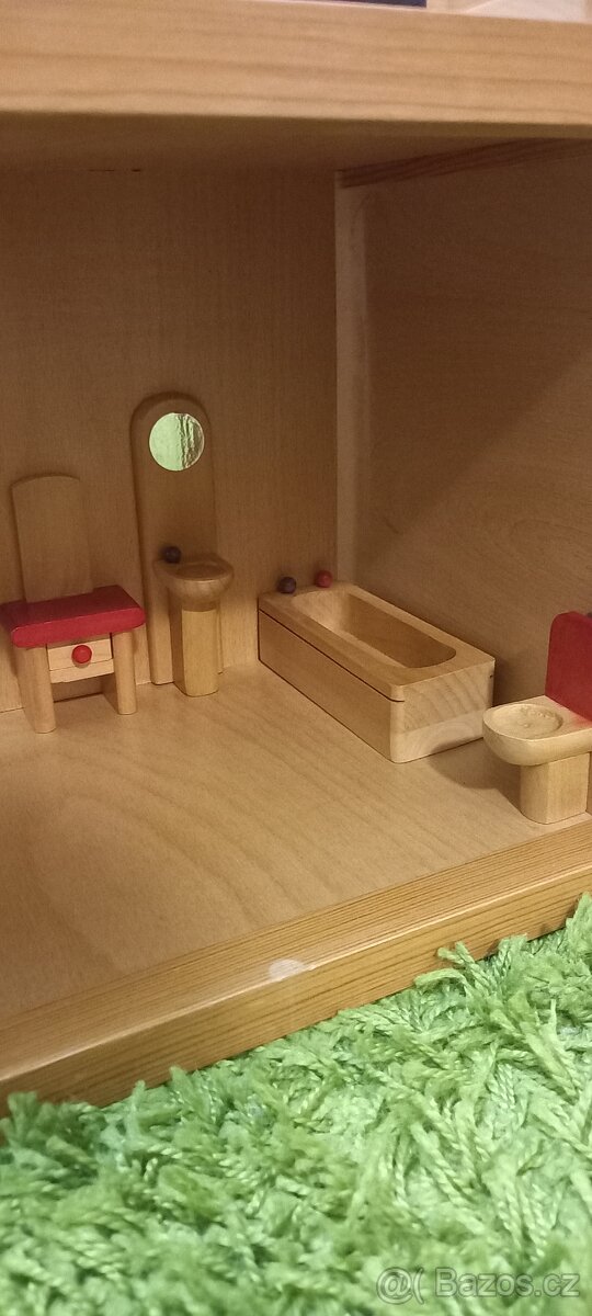 Doměček pro panenky i s nábytkem - 7