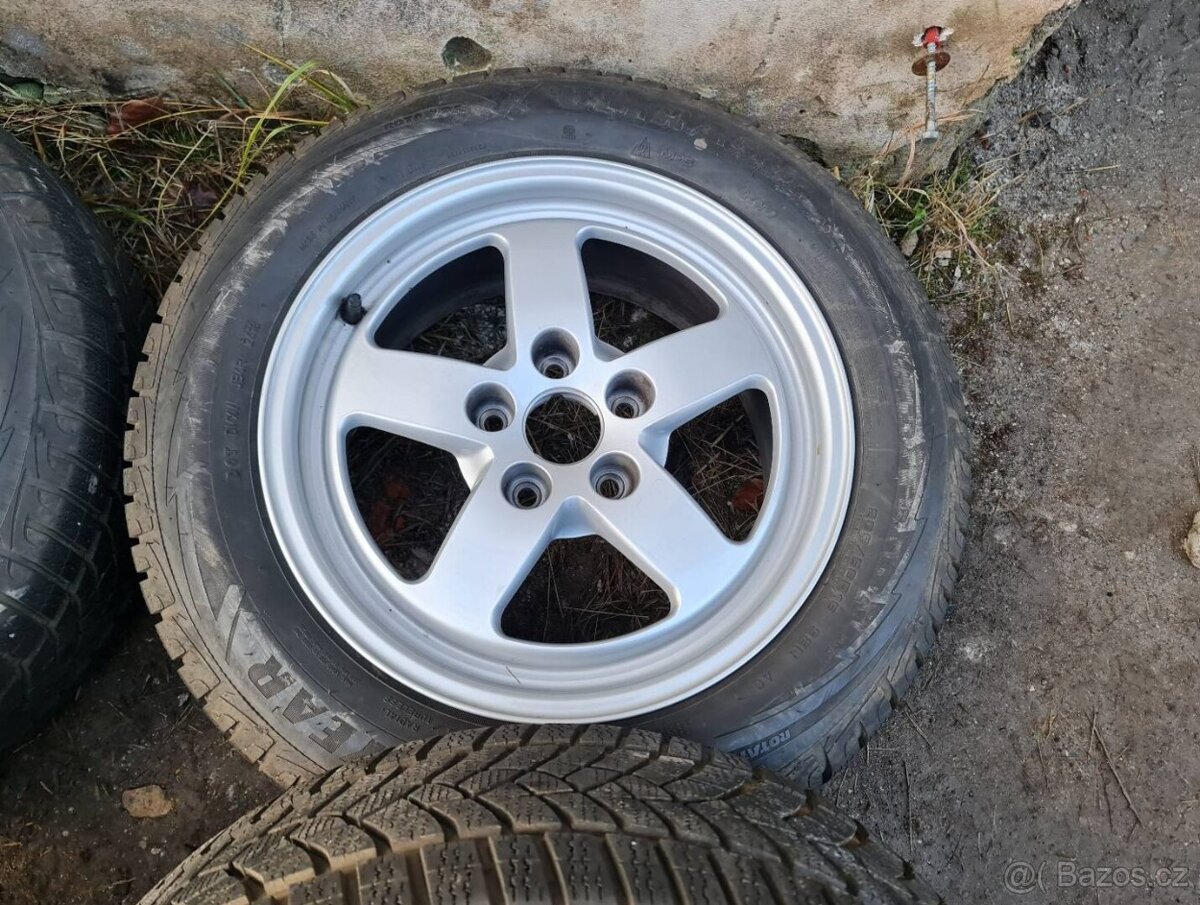 sada alu kol Audi 16" – originál disky + - 7