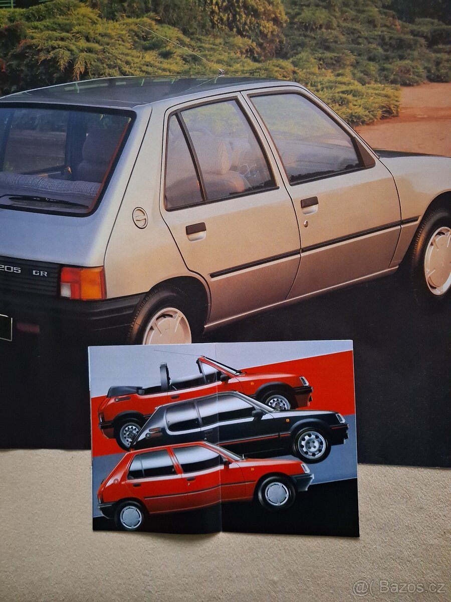 Peugeot 205 GR-PLAKAT - 7