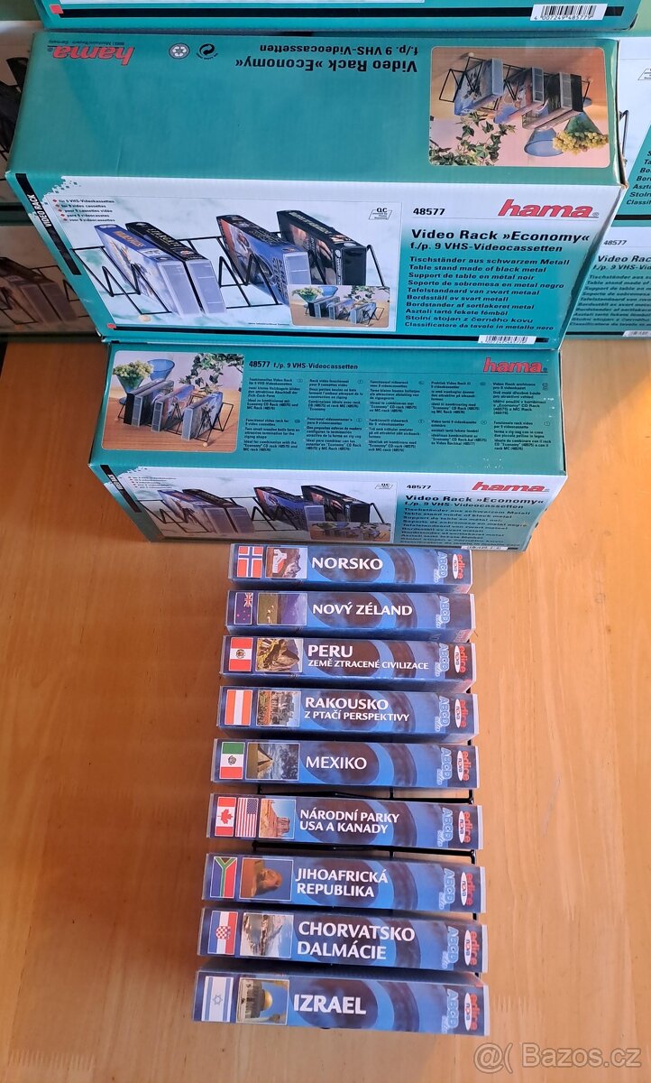 Stojan HAMA pro 9 VHS kazet video kazet - 7
