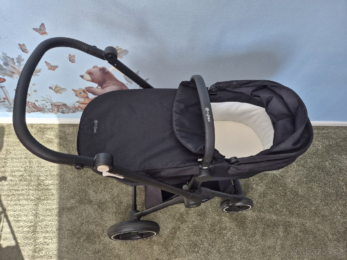 Cybex Eos Lux - Black/Moon Black - 7