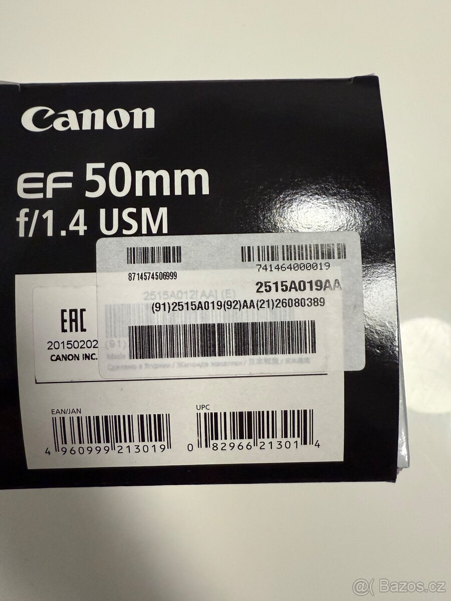 CANON EF 50 mm f/1,4 USM - 7