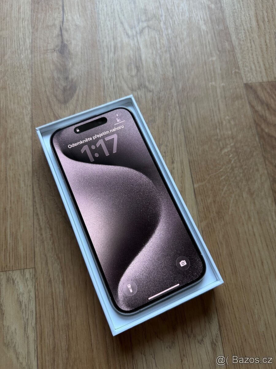 Apple iPhone 15 Pro 128GB bílý - 7