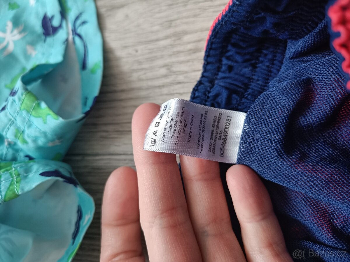 Koupací kraťasy vel. 86/92-98/104 - 7