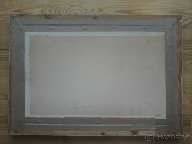 František Sadovský - Podzimní krajina, Vysočina, obraz malba - 7