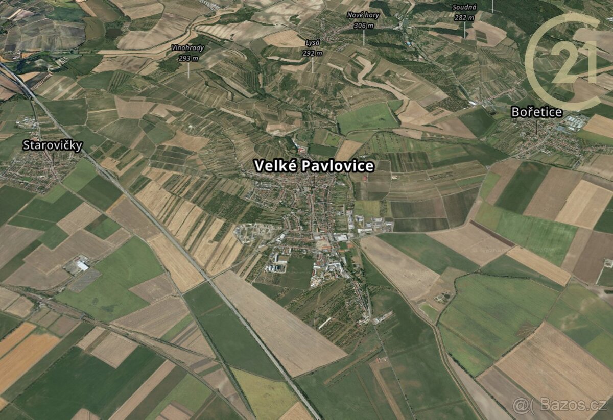 Prodej zemědělských a investičních pozemků ve Velkých Pav... - 7