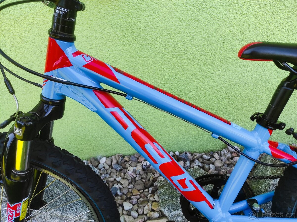 Značkové dětské kolo Felt 20" (modrá/červená) - 7