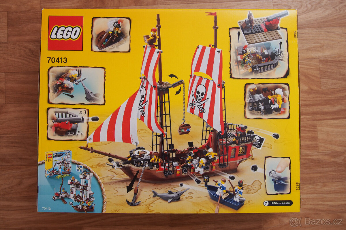 Prodám LEGO Pirates lodě MISB - 7