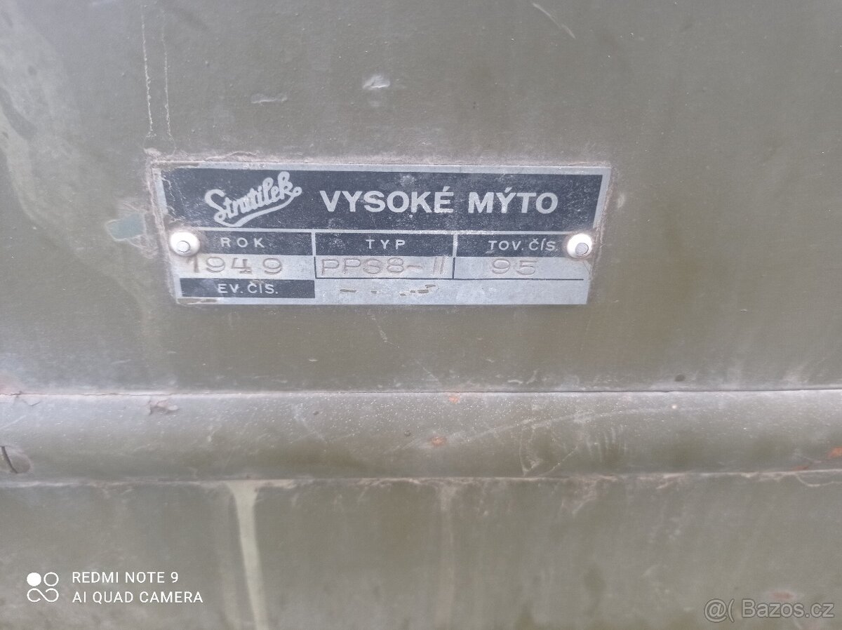 Historická hasičská stříkačka Stratílek - 7