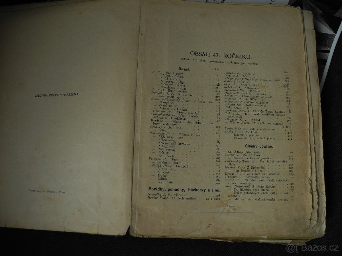 Časopisy Mladý čtenář - 7