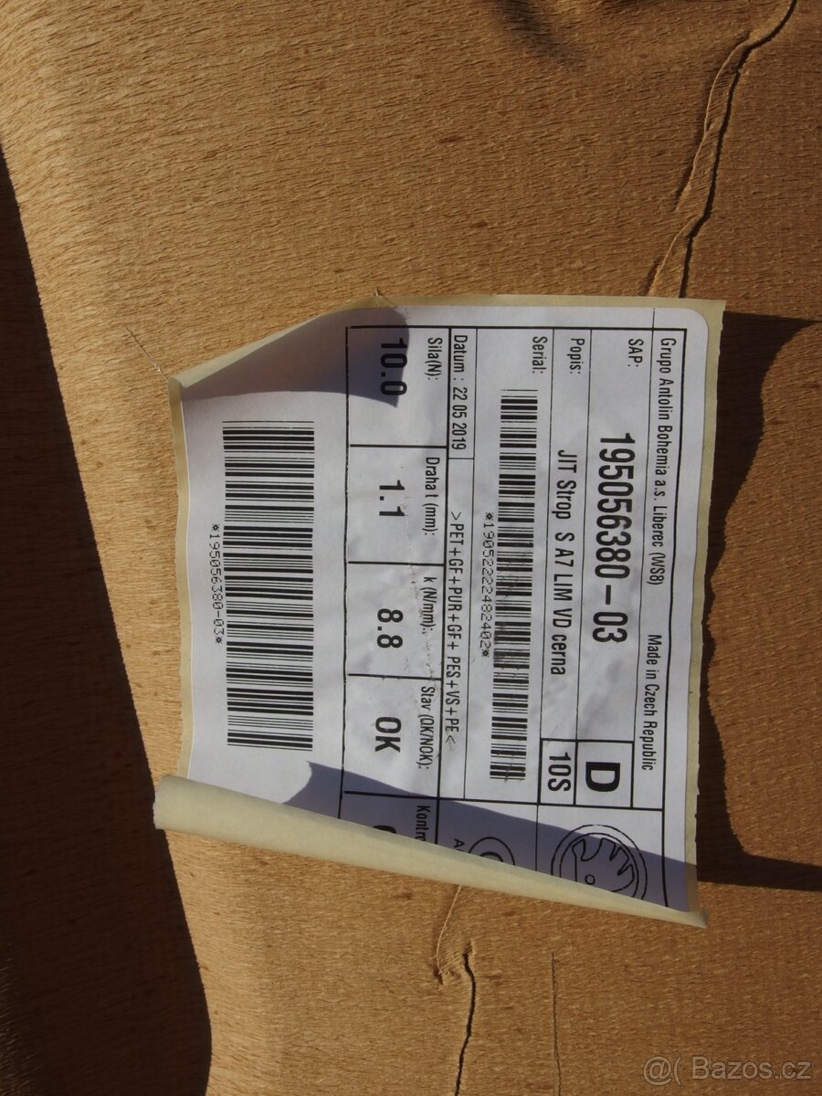 Stropnice Škoda Octavia III liftback - 7