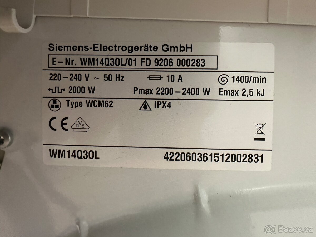 Pračka Siemens (118) - 7