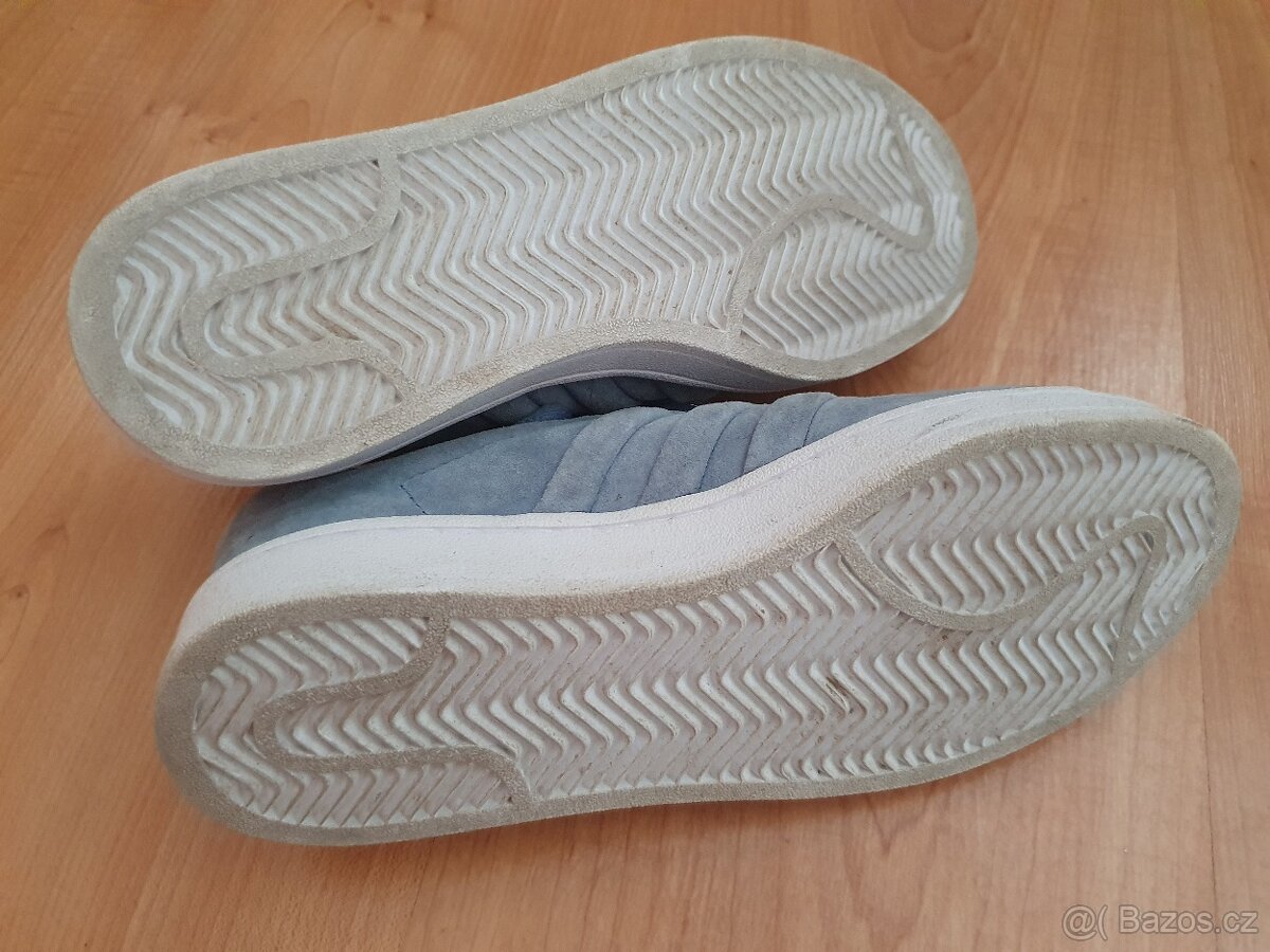 Šedomodré Adidas campus 36,5 tenisky boty - 7