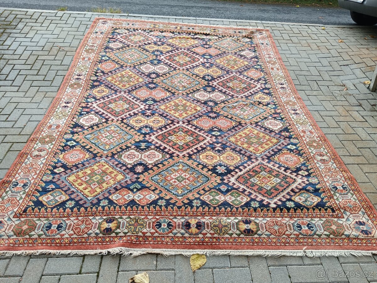 Ručně tkaný koberec 3,5 m x 4,5 m 1920 - 7