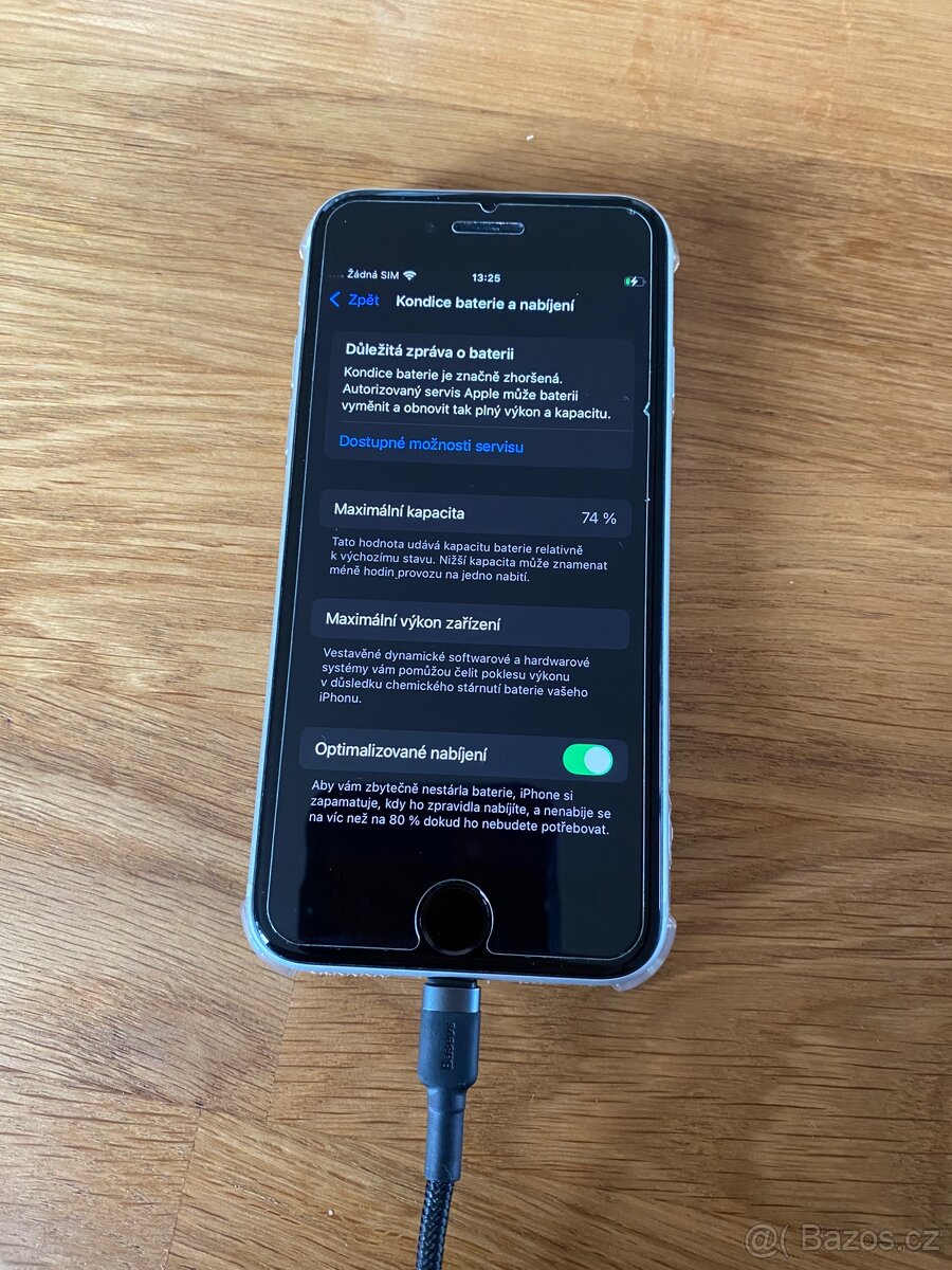 Iphone SE 2020 128 GB White Top Stav - 7