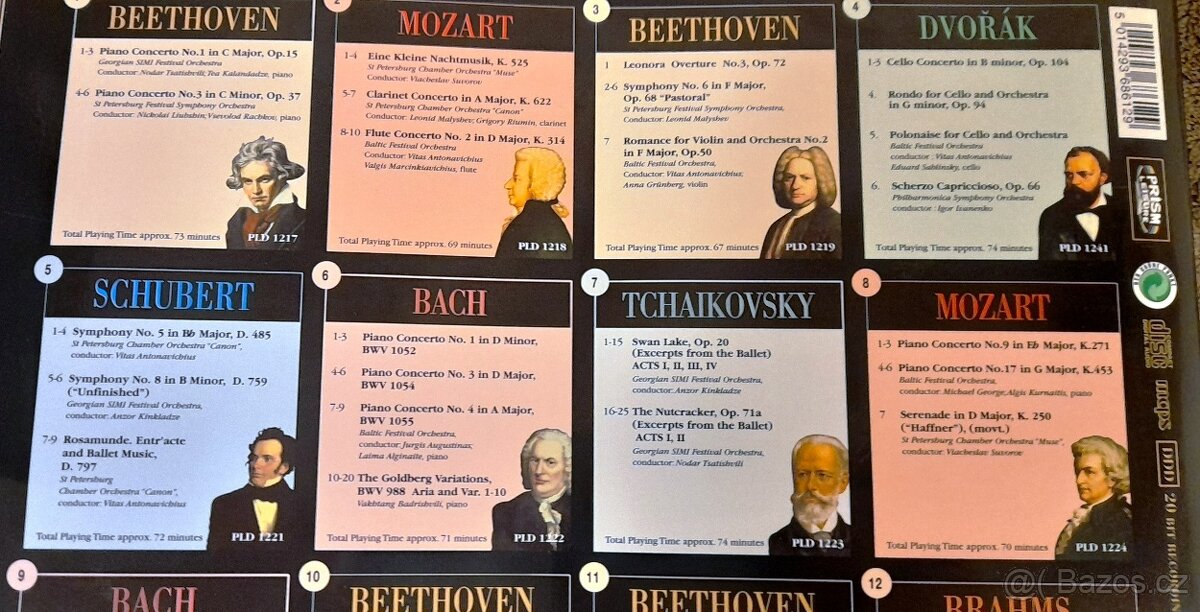 Eternal Classics - 16 CD s klasickou hudbou. - 7